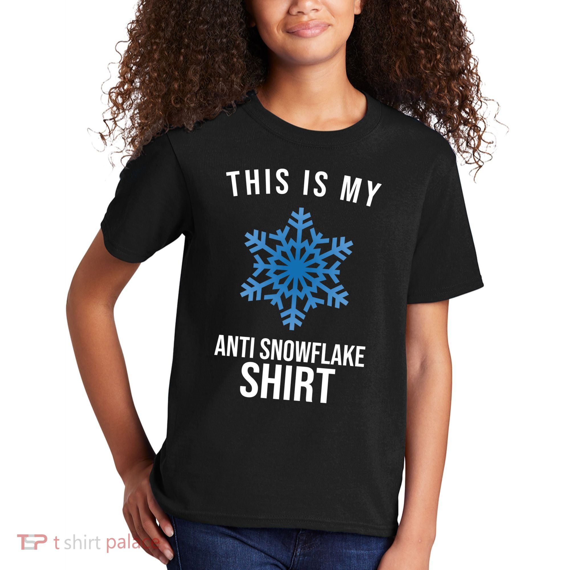This Is My Anti Snowflake Shirt Winter Kids T-Shirt