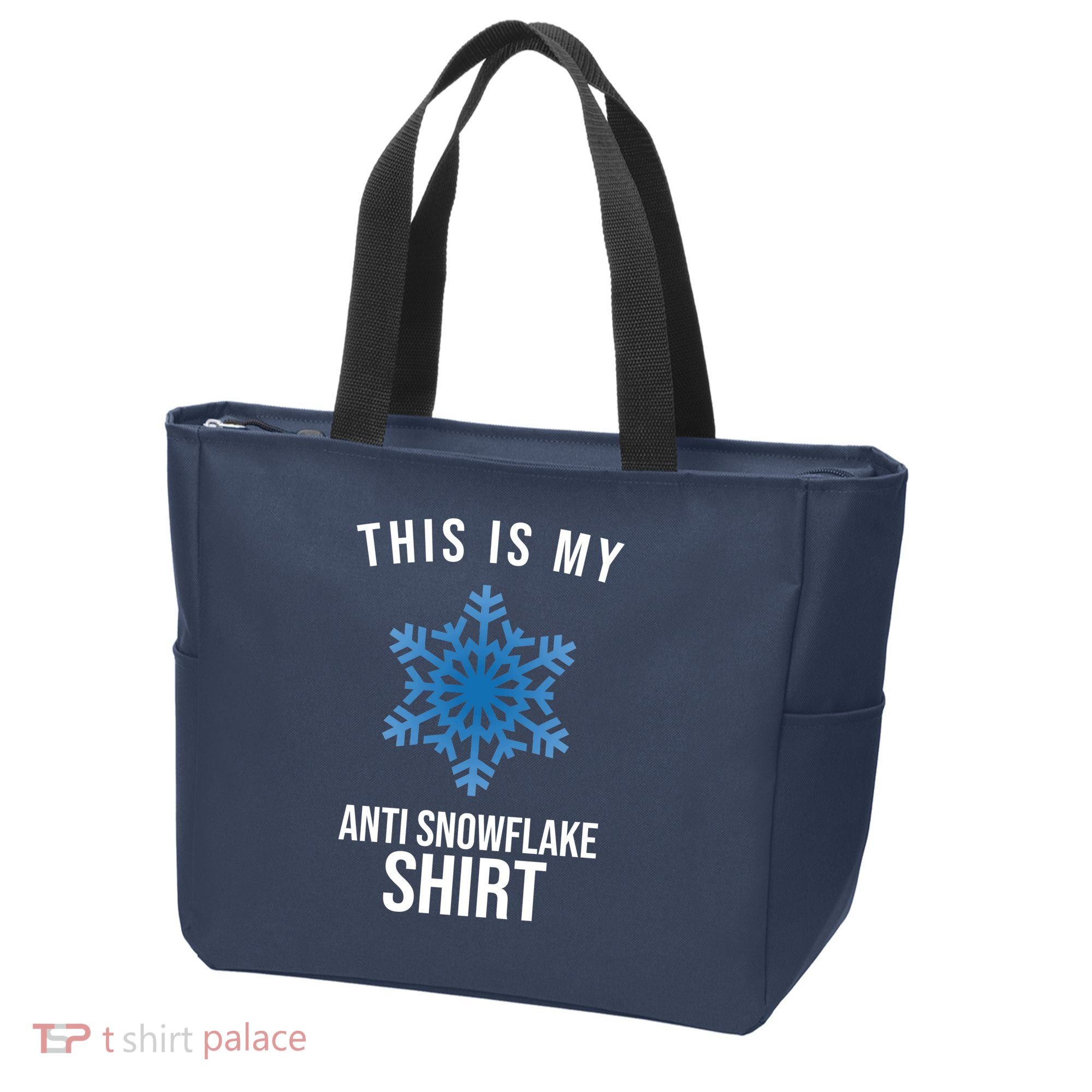 This Is My Anti Snowflake Shirt Winter Tote Bag