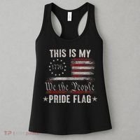 This Is My Pride Flag 1776 American 4th Of July Patriotic Women's Tank Top thumb 3