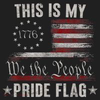 This Is My Pride Flag 1776 American 4th Of July Patriotic Golf Towel thumb 3