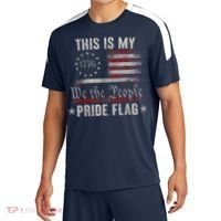 This Is My Pride Flag 1776 American 4th Of July Patriotic Sport-Tek Competitor United Soccer Jersey thumb 0