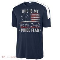 This Is My Pride Flag 1776 American 4th Of July Patriotic Sport-Tek Competitor United Soccer Jersey thumb 2
