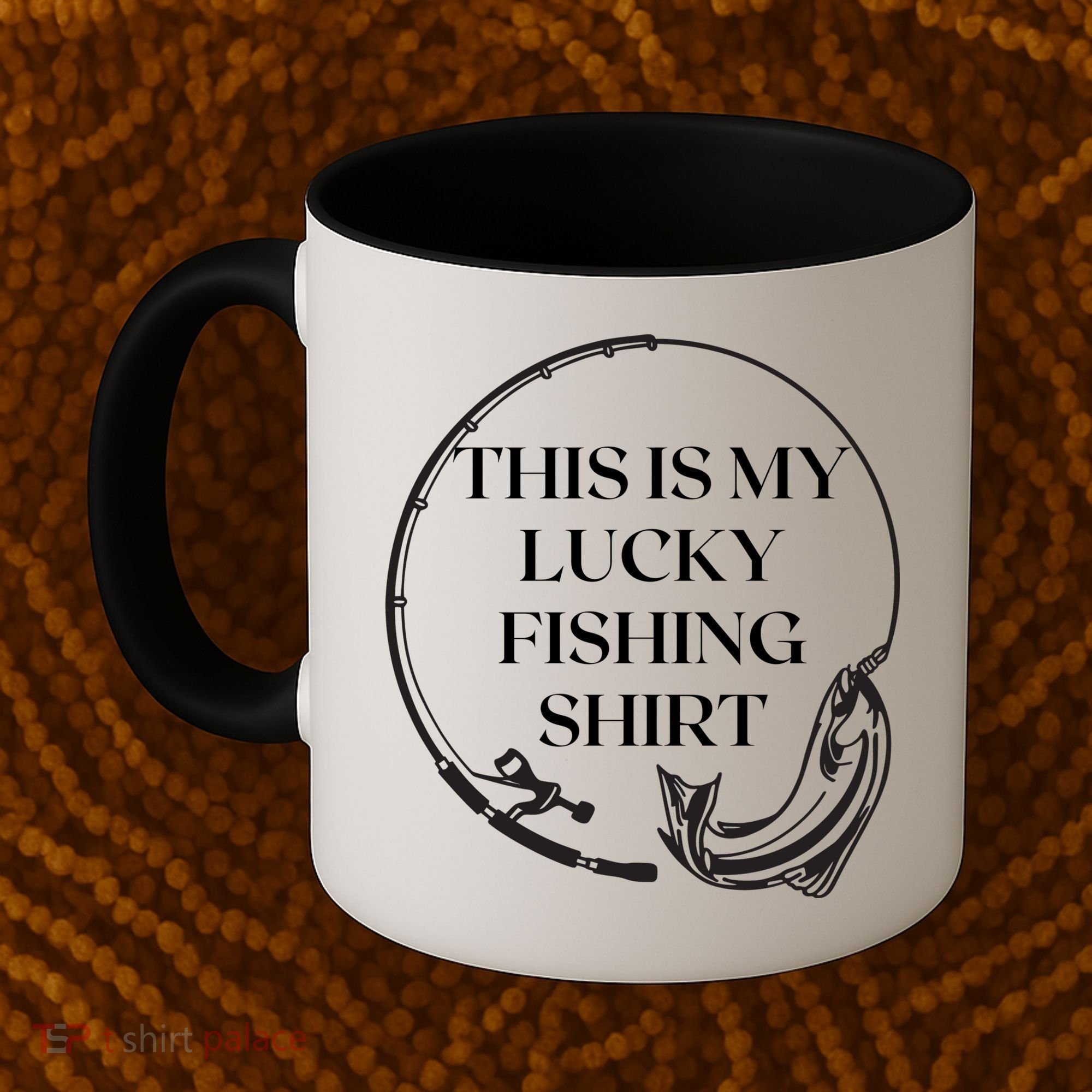 This Is My Lucky Fishing Shirt Coffee Mug