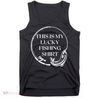 This Is My Lucky Fishing Shirt Tank Top thumb 0