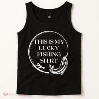 This Is My Lucky Fishing Shirt Tank Top thumb 2