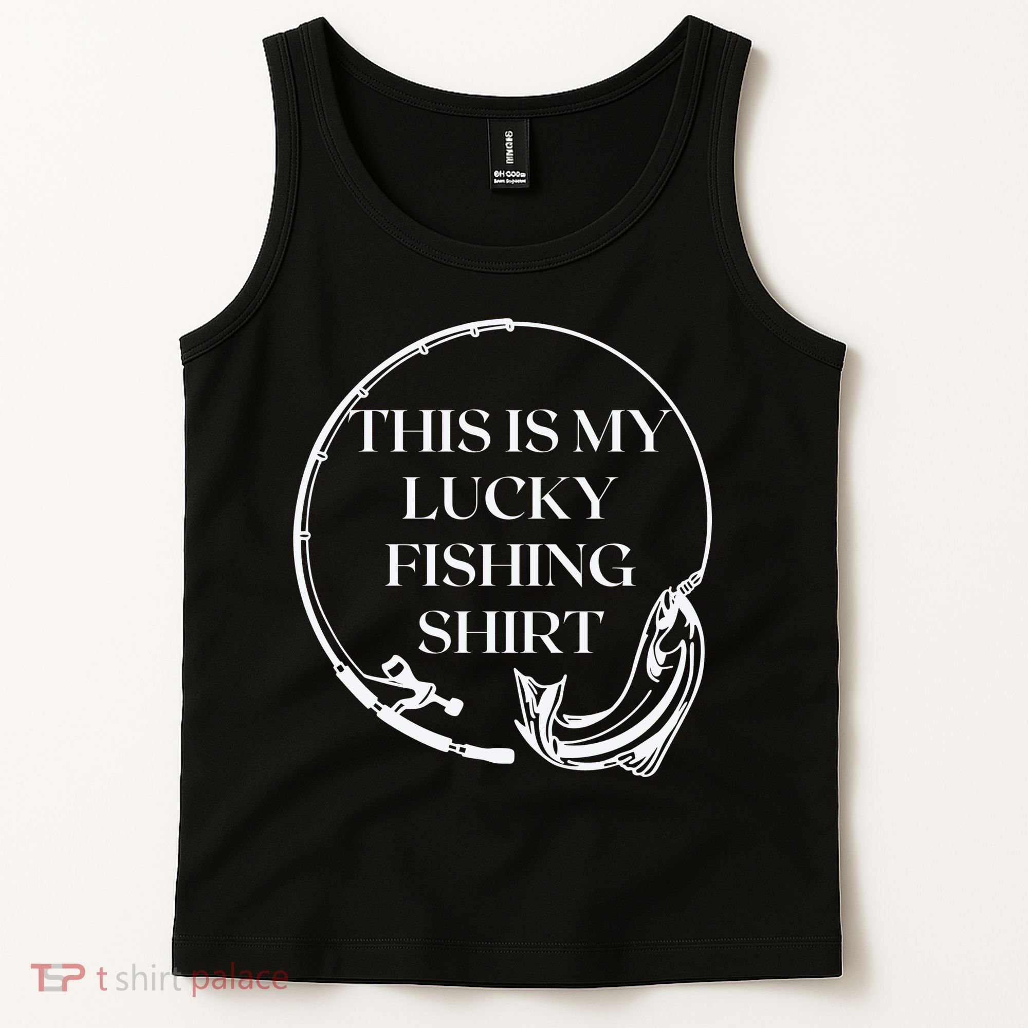 This Is My Lucky Fishing Shirt Tank Top