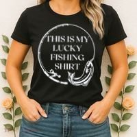 This Is My Lucky Fishing Shirt Women's T-Shirt thumb 2
