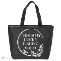 This Is My Lucky Fishing Shirt Tote Bag thumb 0