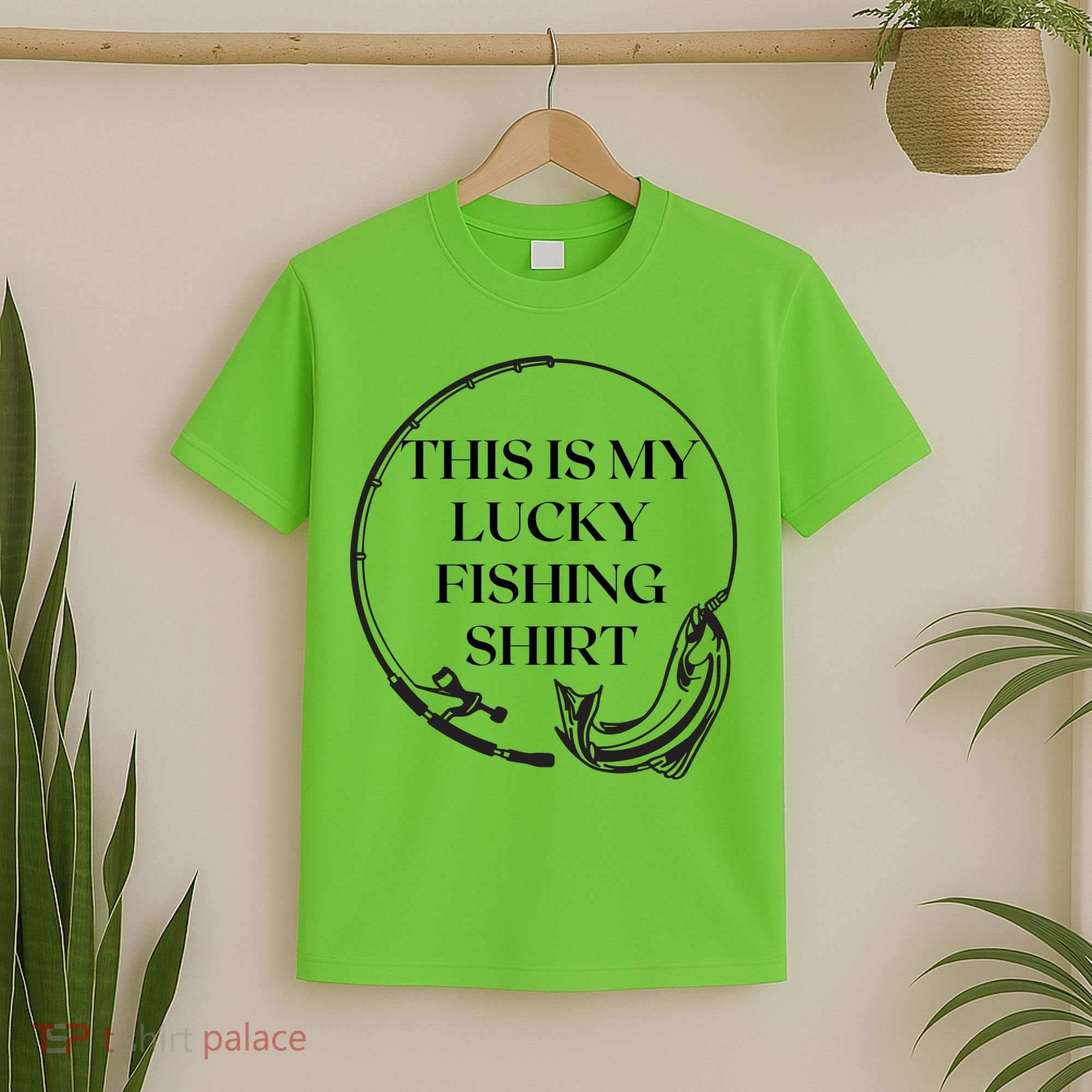 This Is My Lucky Fishing Shirt T-Shirt