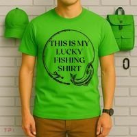 This Is My Lucky Fishing Shirt T-Shirt thumb 6