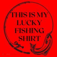This Is My Lucky Fishing Shirt Santa Hat thumb 1