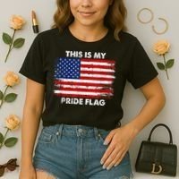 This Is My Pride Flag USA American Comfort Colors Boxy T-Shirt thumb 2