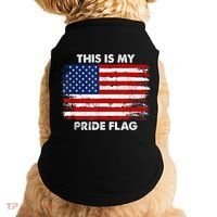 This Is My Pride Flag USA American Doggie Tank thumb 0