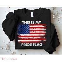 This Is My Pride Flag USA American Sweatshirt thumb 2