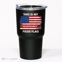 This Is My Pride Flag USA American Tumbler thumb 0