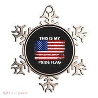 This Is My Pride Flag USA American Ornament thumb 0
