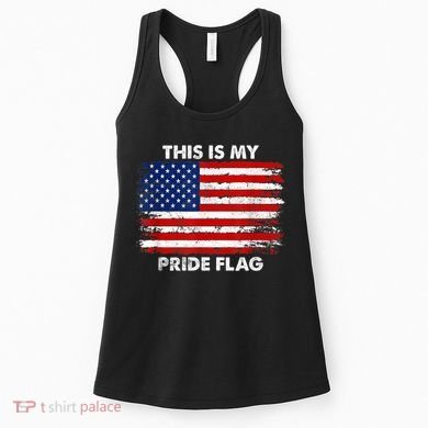 This Is My Pride Flag USA American Women's Tank Top