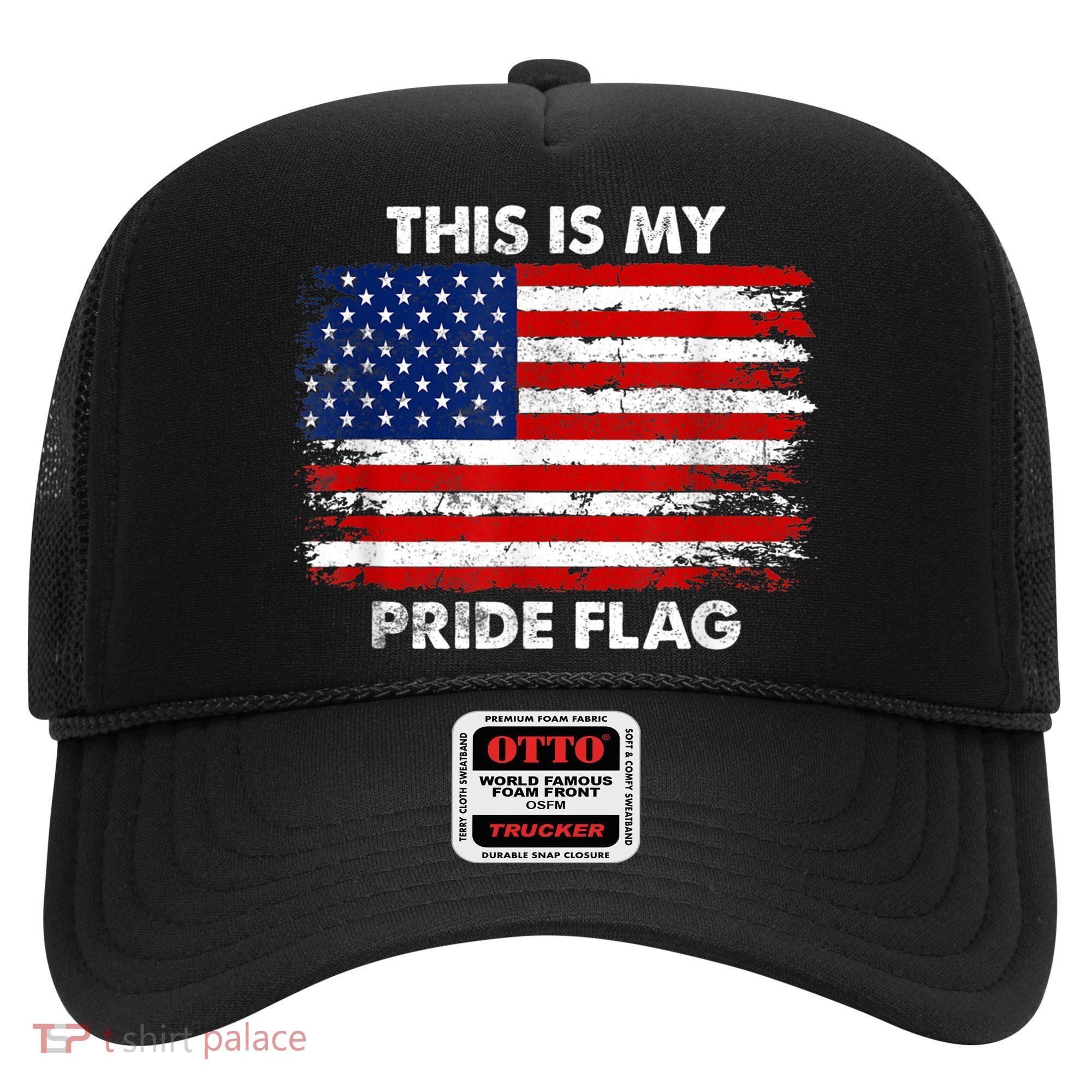 This Is My Pride Flag USA American Hat