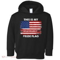 This Is My Pride Flag USA American Toddler Hoodie thumb 0
