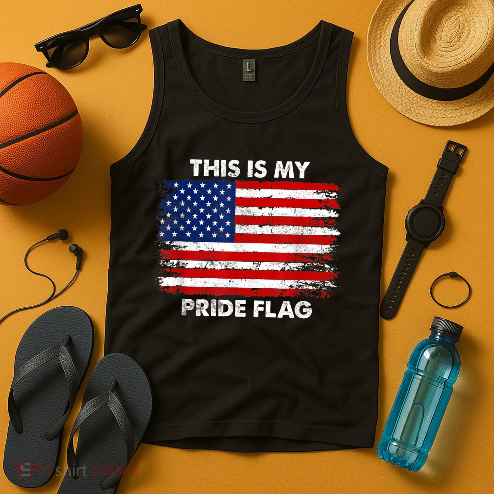 This Is My Pride Flag USA American Tank Top
