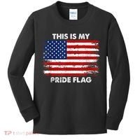 This Is My Pride Flag USA American Kids Long Sleeve Shirt thumb 0