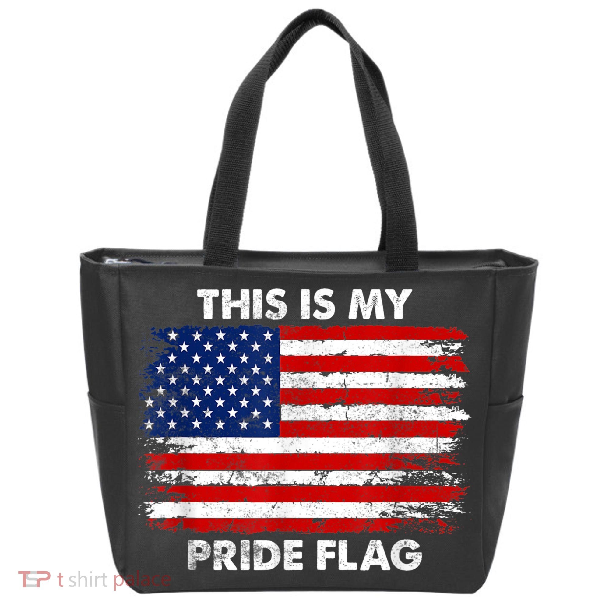 This Is My Pride Flag USA American Tote Bag