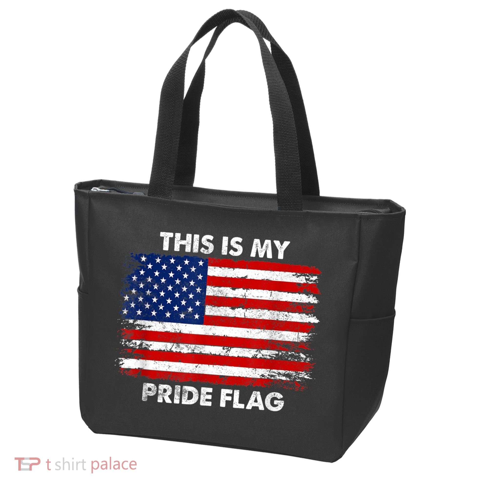 This Is My Pride Flag USA American Tote Bag