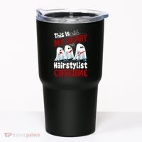 This Is My Scary Hairstylist Costume Funny Halloween Ghosts Tumbler thumb 0