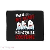This Is My Scary Hairstylist Costume Funny Halloween Ghosts Mousepad thumb 0