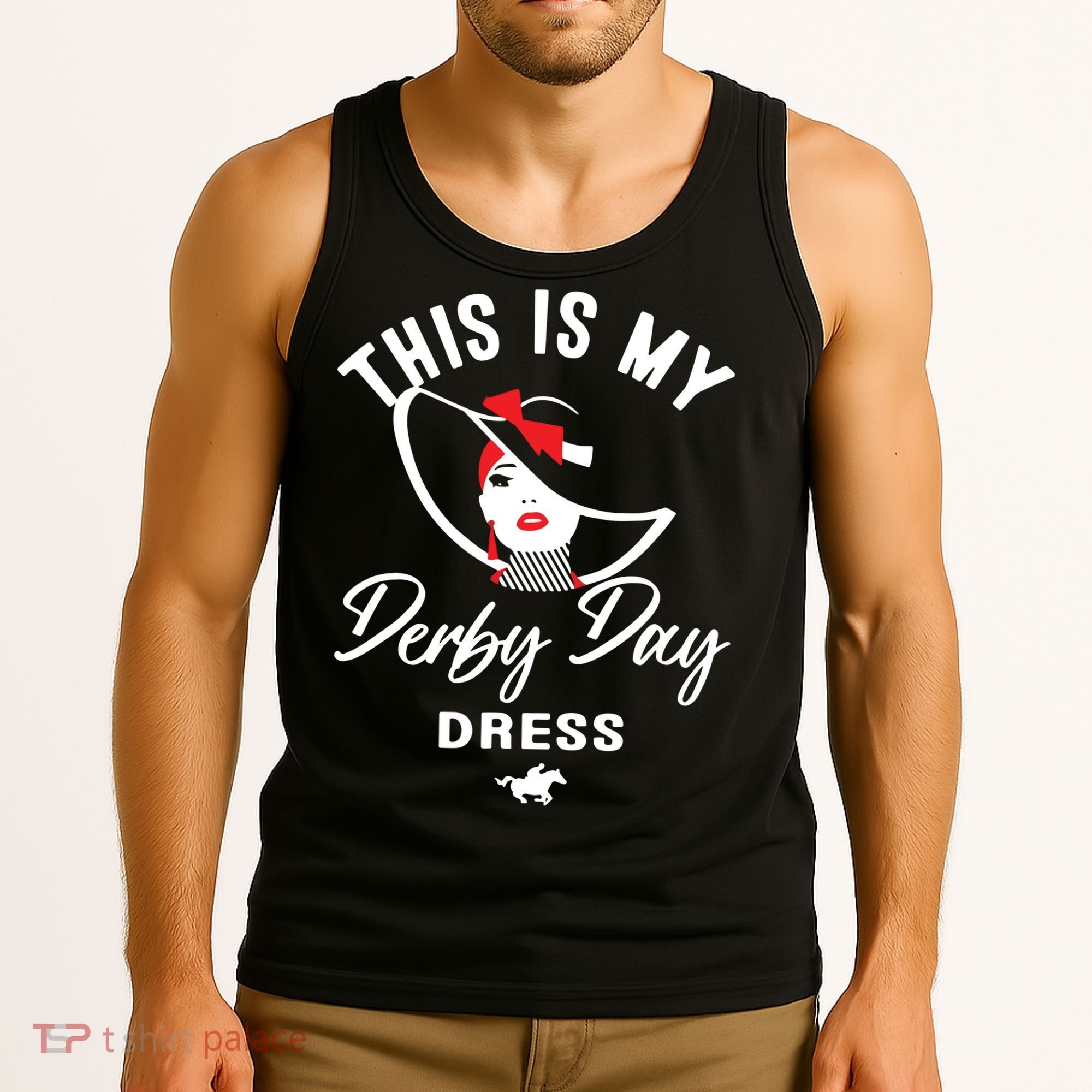 This Is My Derby Day Dress Tank Top