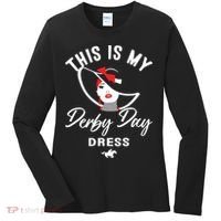 This Is My Derby Day Dress Women's Long Sleeve Shirt thumb 0