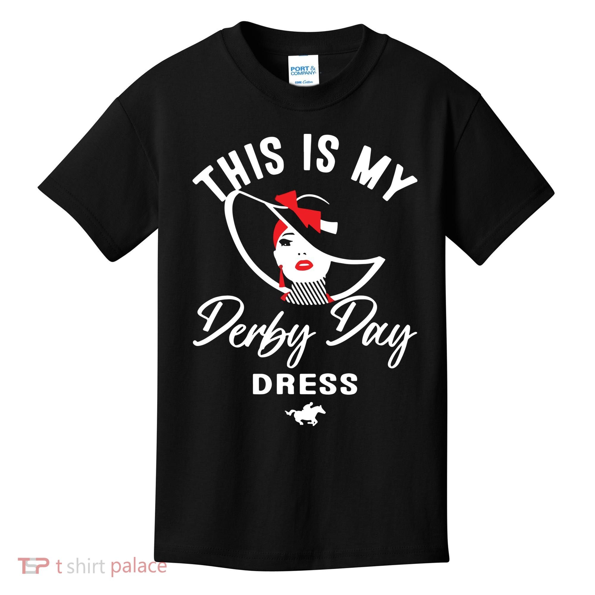 This Is My Derby Day Dress Kids T-Shirt