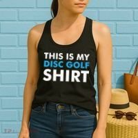 This is my Disc Golf for Disc Golf Course Women's Tank Top thumb 2