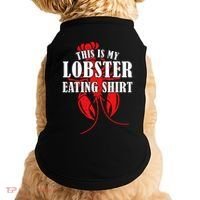 This is My Lobster Eating Lobster  Doggie Tank thumb 0
