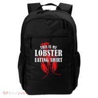 This is My Lobster Eating Lobster  Backpack thumb 0