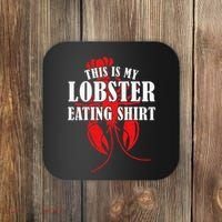 This is My Lobster Eating Lobster  Coaster thumb 0