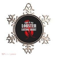 This is My Lobster Eating Lobster  Ornament thumb 0