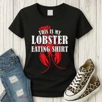 This is My Lobster Eating Lobster  Women's T-Shirt thumb 3