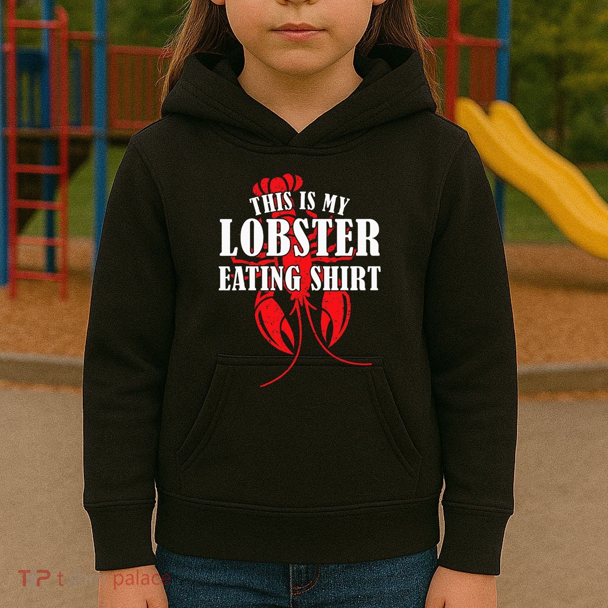 This is My Lobster Eating Lobster  Kids Hoodie