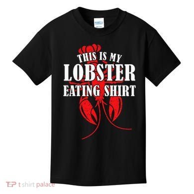 This is My Lobster Eating Lobster  Kids T-Shirt