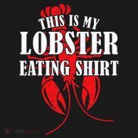 This is My Lobster Eating Lobster  Kids T-Shirt thumb 4