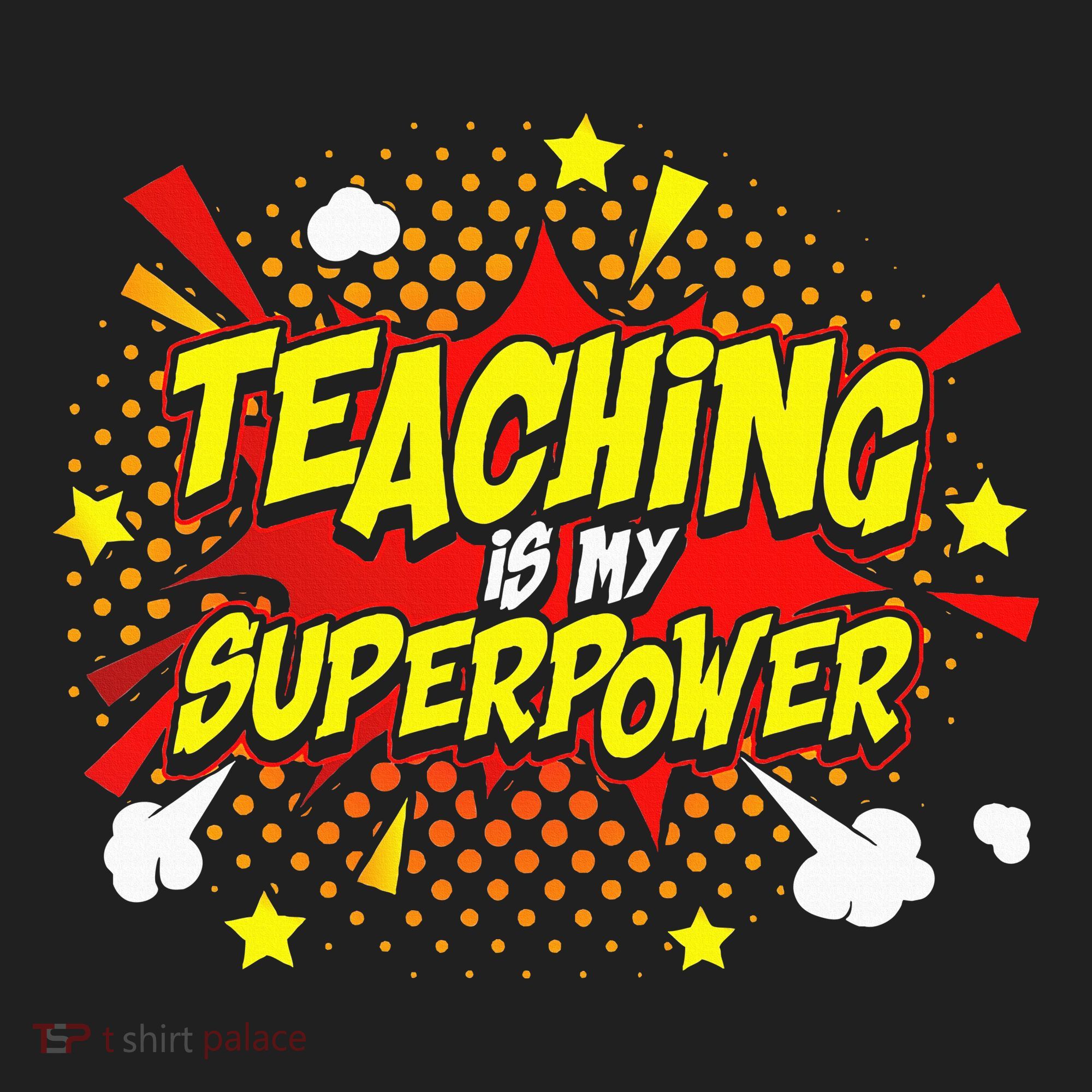 Teaching Is My Superpower Retro Comic Teacher Beanie