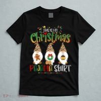 This is my christmas pajama Shirt Gnome Christmas Red Plaid T-Shirt thumb 5