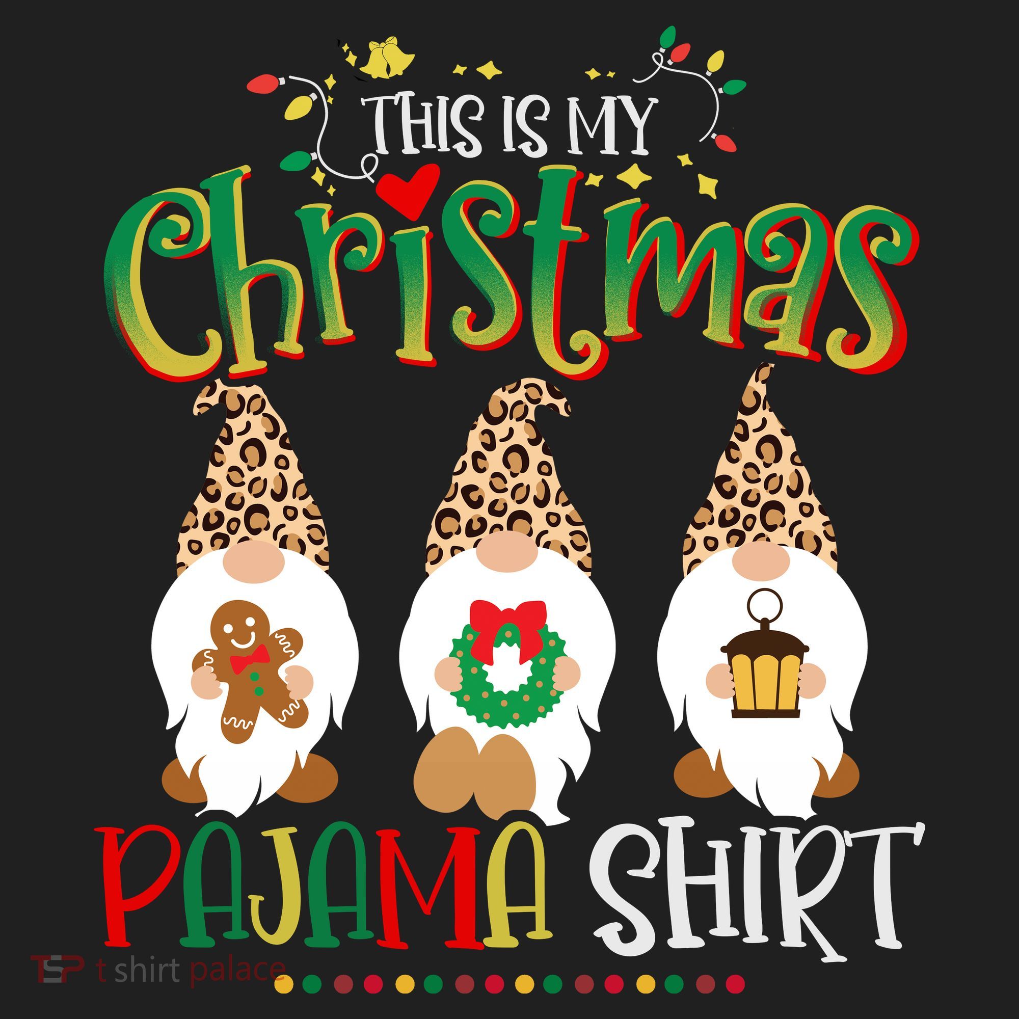 This is my christmas pajama Shirt Gnome Christmas Red Plaid Hat