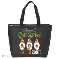 This is my christmas pajama Shirt Gnome Christmas Red Plaid Tote Bag thumb 0