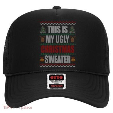 This Is My Ugly Christmas Sweater Design Hat