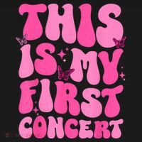 This Is My First Concert Music Event Retro Groovy Girl Women's Hoodie thumb 2