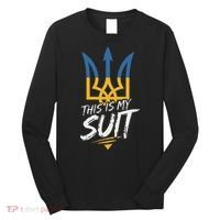 This Is My Suit IM Not Playing Cards Tramp Zelensky Ukraine Long Sleeve Shirt thumb 0