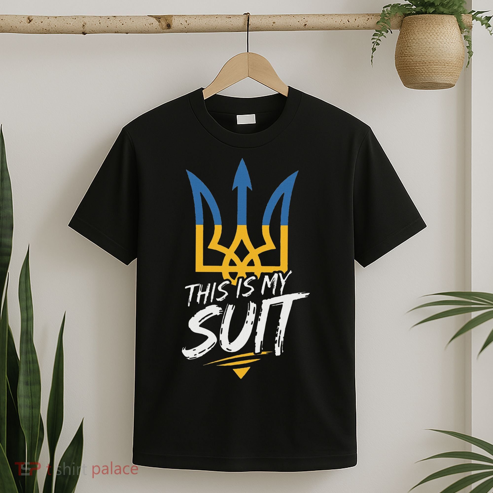 This Is My Suit IM Not Playing Cards Tramp Zelensky Ukraine T-Shirt
