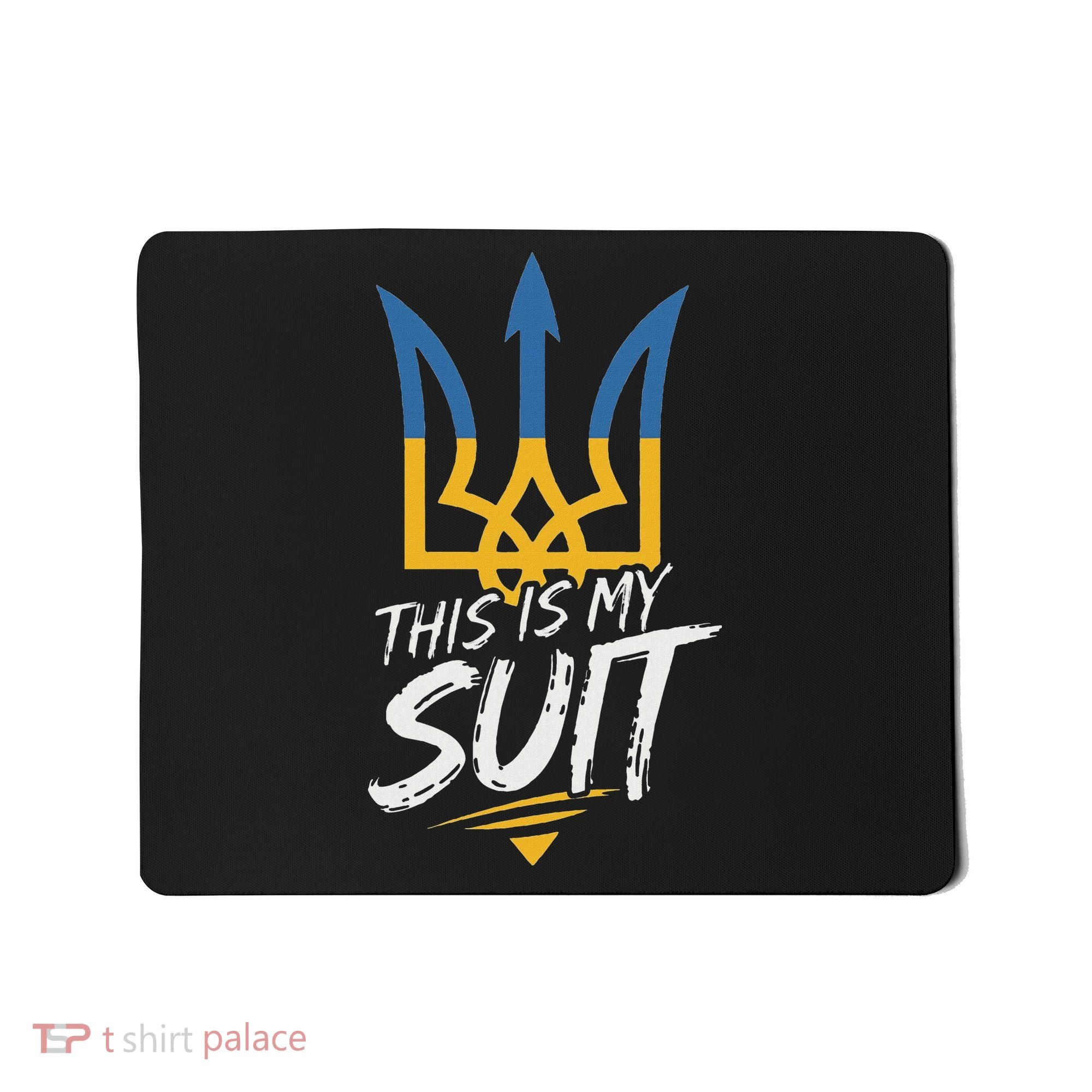 This Is My Suit IM Not Playing Cards Tramp Zelensky Ukraine Mousepad